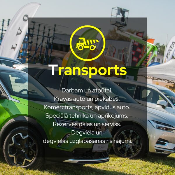 Izstādes tematika - TRANSPORTS