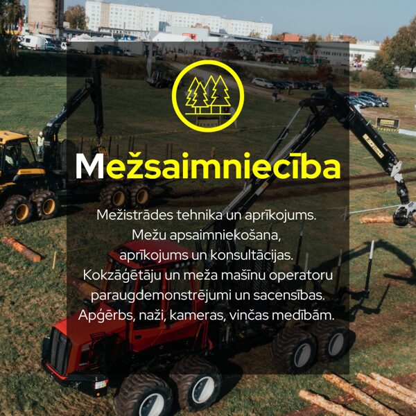 Izstādes tematika - MEŽSAIMNIECĪBA