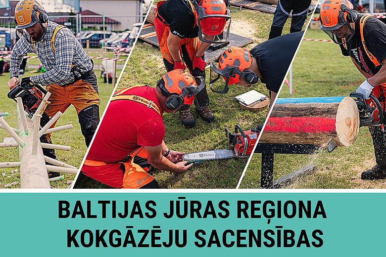 No 24. līdz 26. septembrim izstādē BILTIM TEHNIKA 2026 norisināsies Baltijas jūras reģiona kokgāzēju sacensības, kurās jaunie mežsaimnieki un pieredzējuši profesionāļi no Latvijas, Lietuvas, Polijas un Ukrainas sacentīsies ķēdes maiņā, precīzajā un kombinētajā garumošanā, koka gāšanā, atzarošanā un komandu stafetē. Sestdien sacensības papildinās profesionāļu paraugdemonstrējumi un uzvarētāju apbalvošana